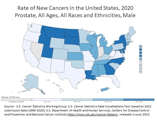 Prostate Cancer Map Prostate Cancer Map