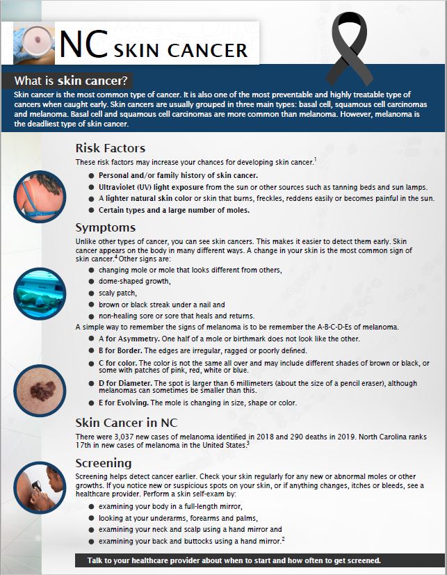 Skin Cancer Fact Sheet